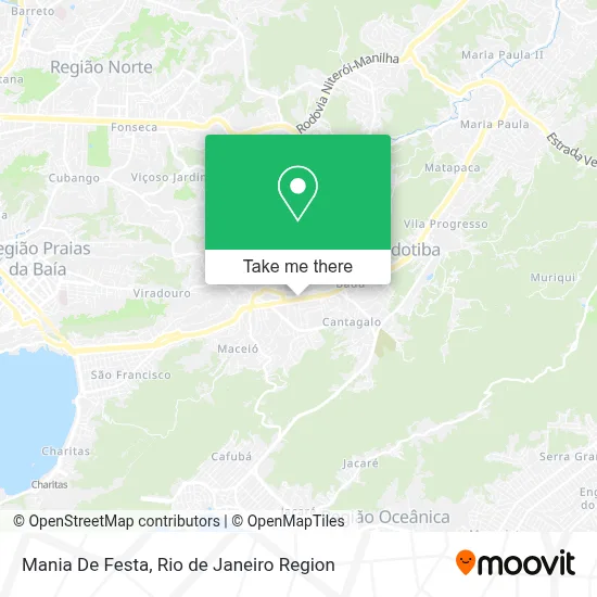 Mania De Festa map