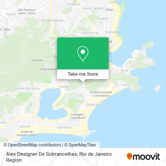 Alex Designer De Sobrancelhas map
