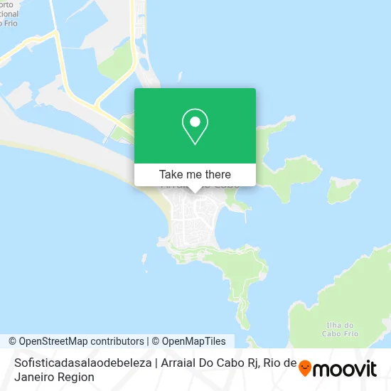 Sofisticadasalaodebeleza | Arraial Do Cabo Rj map