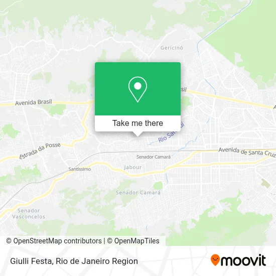 Giulli Festa map