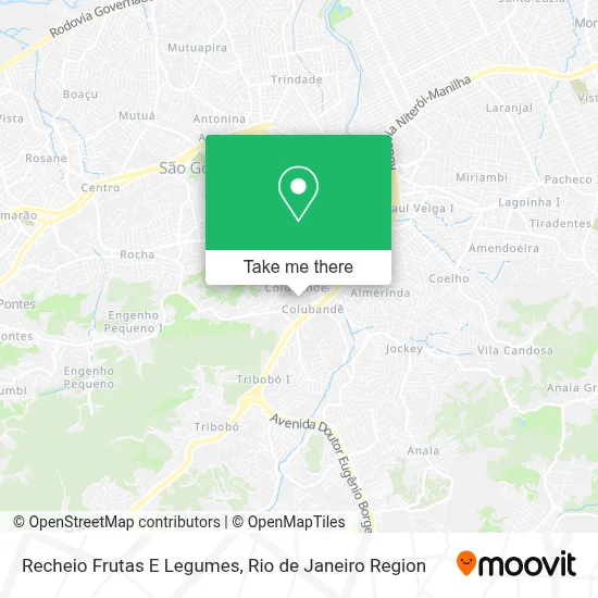 Recheio Frutas E Legumes map