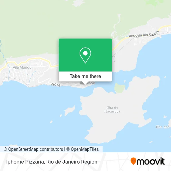 Iphome Pizzaria map