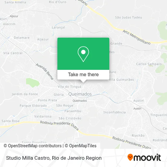 Studio Milla Castro map
