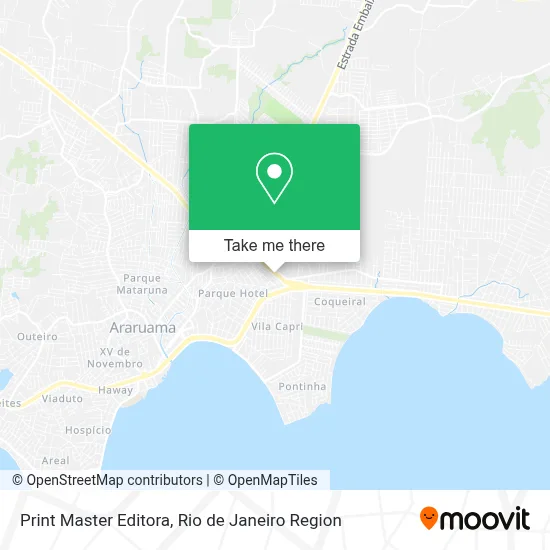 Print Master Editora map