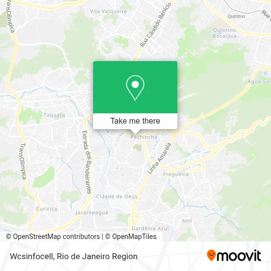 Wcsinfocell map