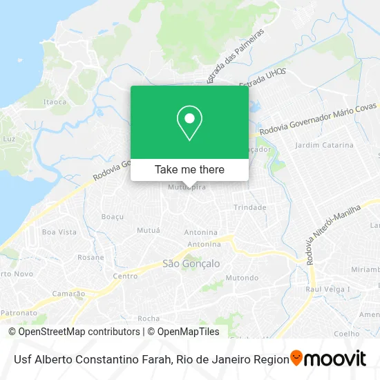 Usf Alberto Constantino Farah map