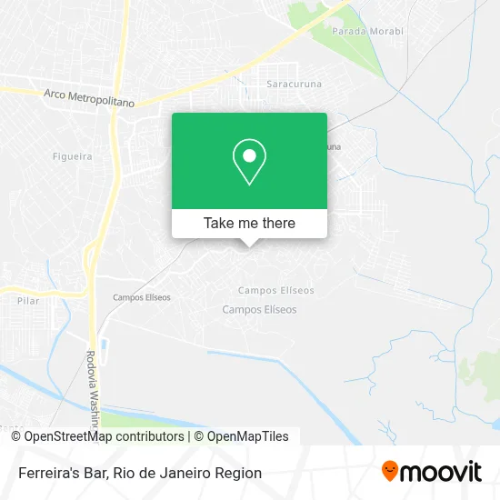 Ferreira's Bar map