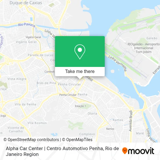 Alpha Car Center | Centro Automotivo Penha map