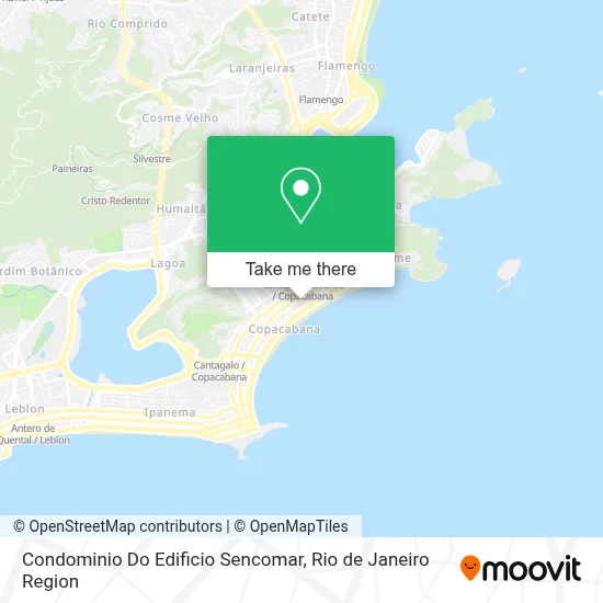 Condominio Do Edificio Sencomar map