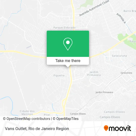 Vans Outlet map