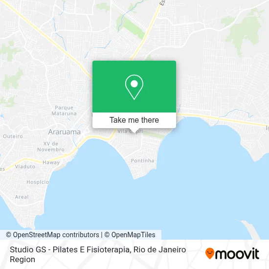 Studio GS - Pilates E Fisioterapia map