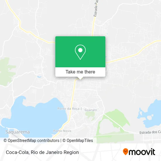 Coca-Cola map