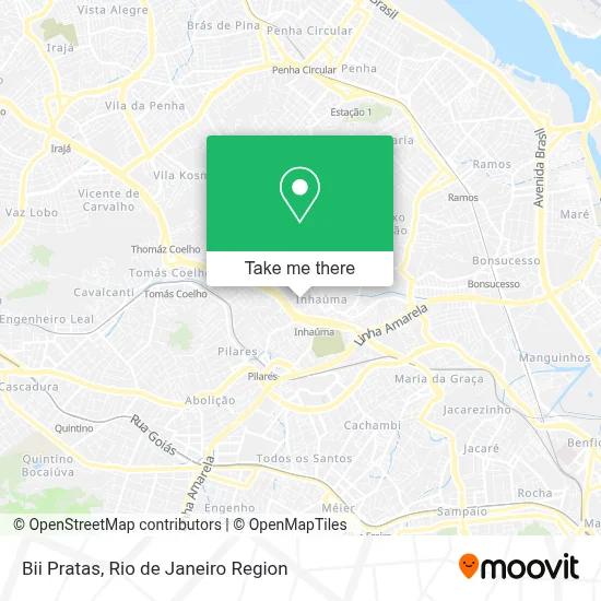 Bii Pratas map