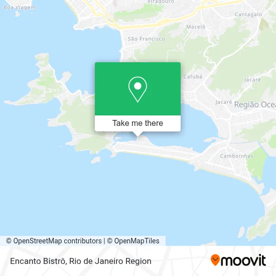 Encanto Bistrô map