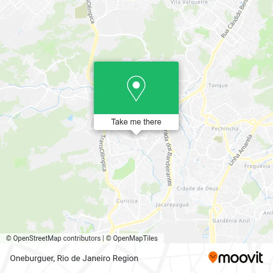 Oneburguer map