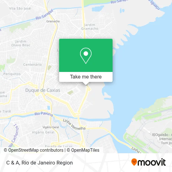 C & A map