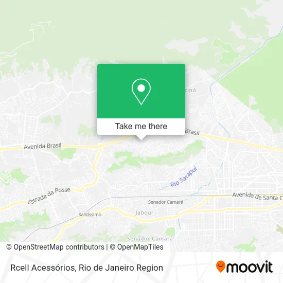 Rcell Acessórios map