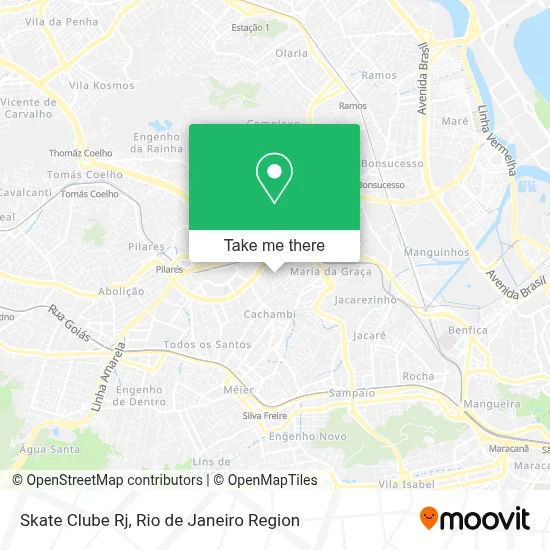 Skate Clube Rj map
