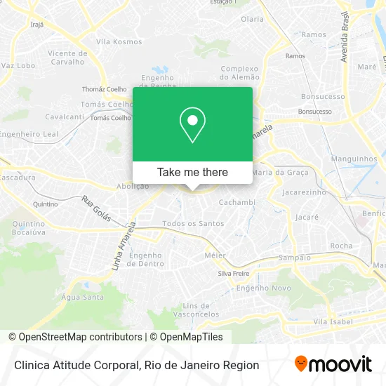 Clinica Atitude Corporal map