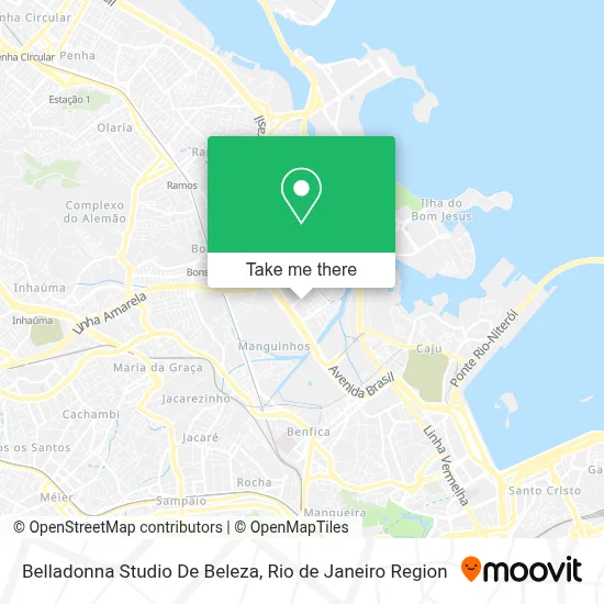 Belladonna Studio De Beleza map