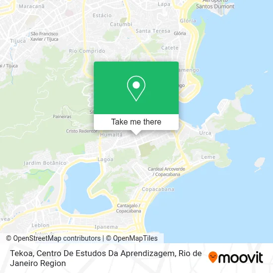 Tekoa, Centro De Estudos Da Aprendizagem map