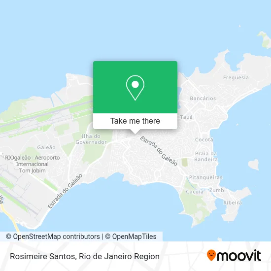 Rosimeire Santos map