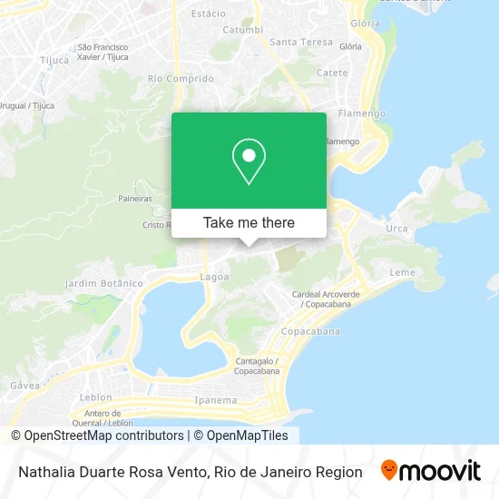 Nathalia Duarte Rosa Vento map