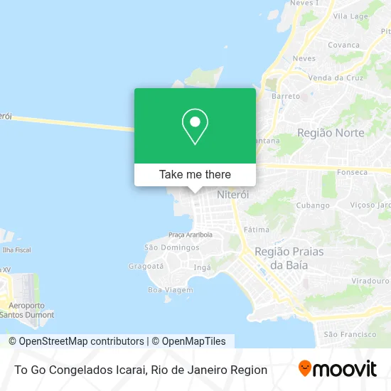 To Go Congelados Icarai map