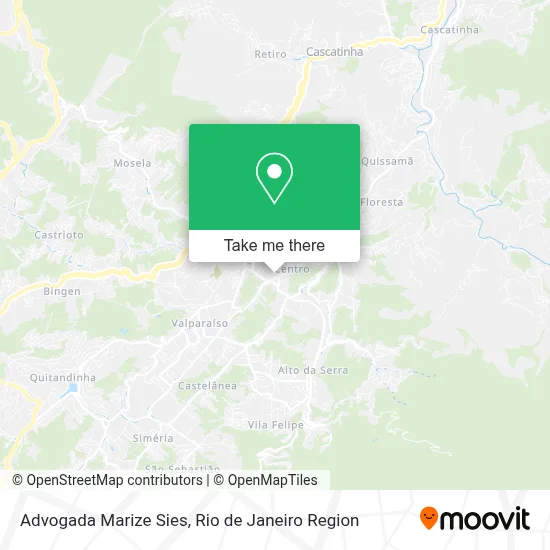 Advogada Marize Sies map