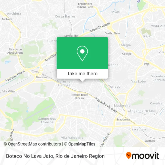 Boteco No Lava Jato map