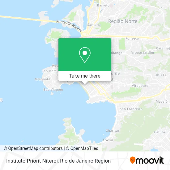 Instituto Priorit Niterói map