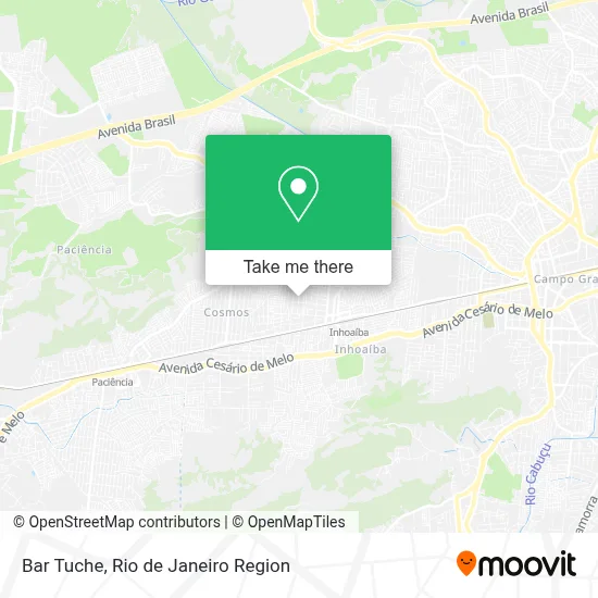 Bar Tuche map
