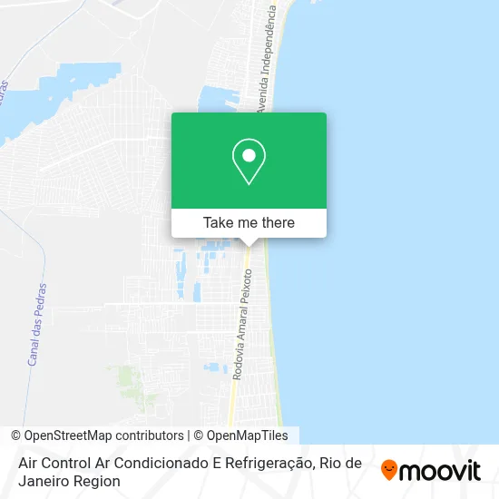 Air Control Ar Condicionado E Refrigeração map