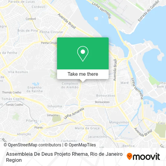 Assembleia De Deus Projeto Rhema map