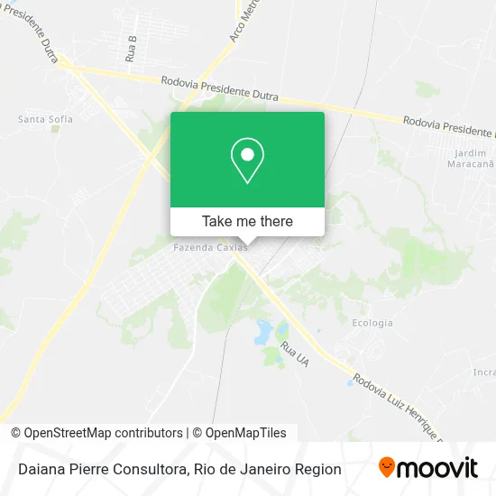 Daiana Pierre Consultora map
