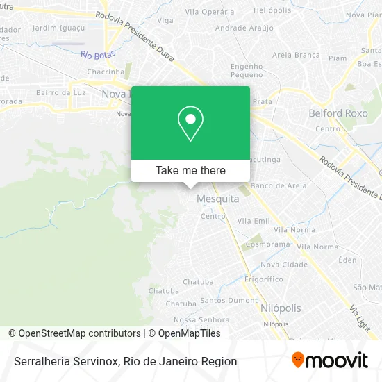 Serralheria Servinox map