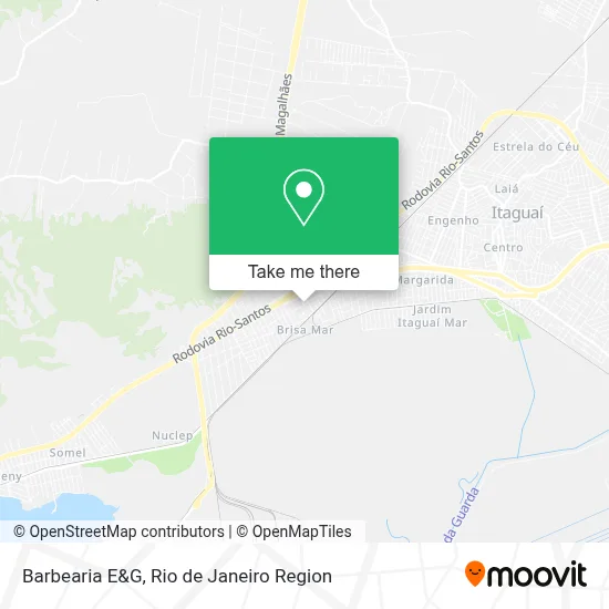 Barbearia E&G map