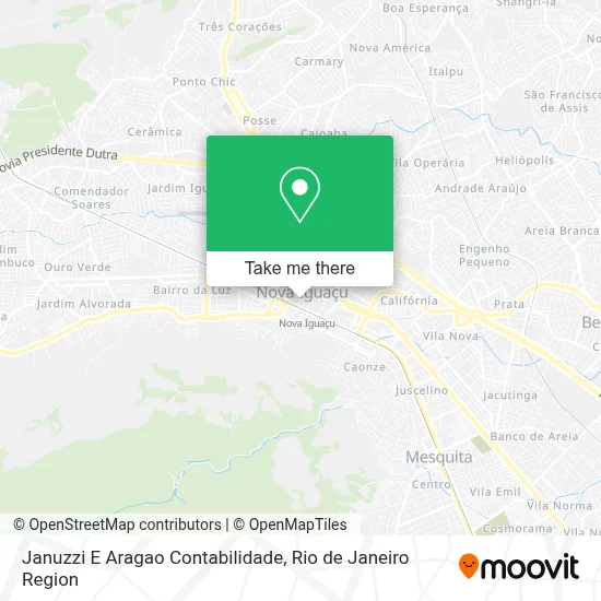 Januzzi E Aragao Contabilidade map