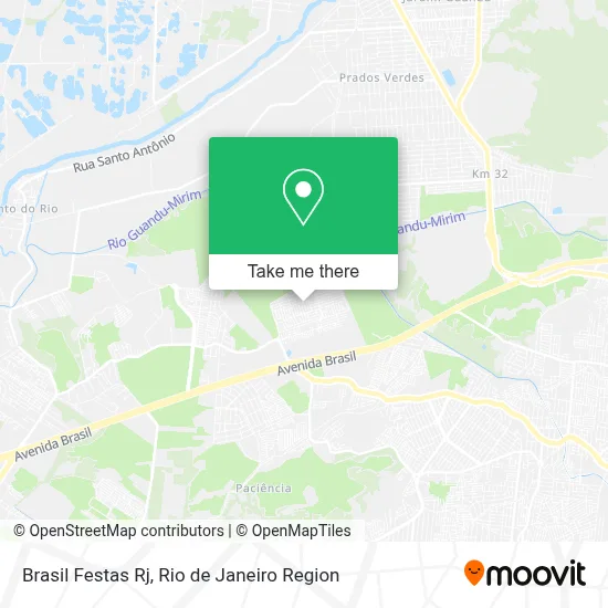 Brasil Festas Rj map