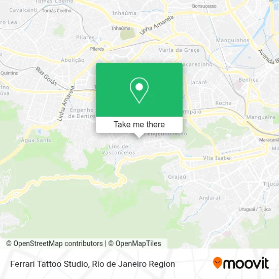 Ferrari Tattoo Studio map
