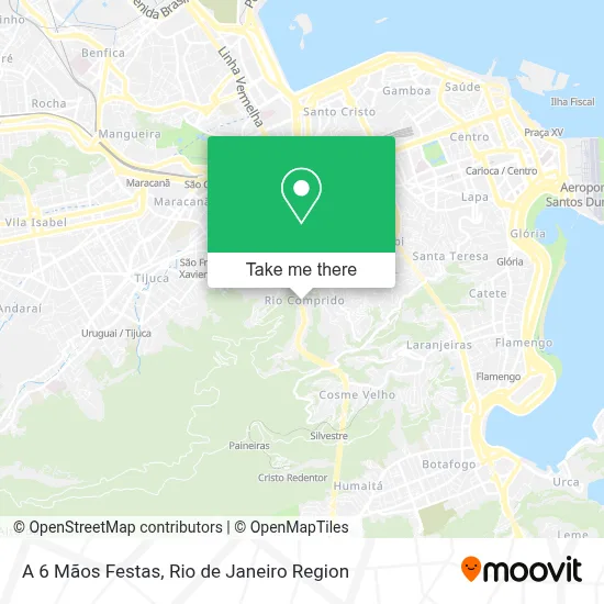A 6 Mãos Festas map
