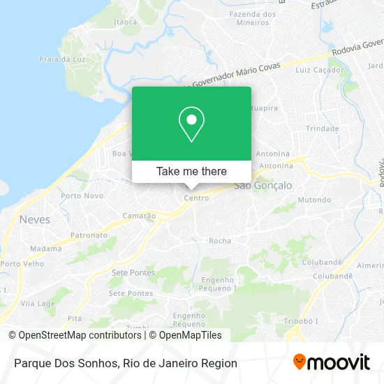 Parque Dos Sonhos map