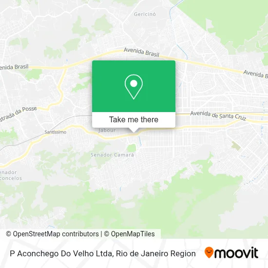 P Aconchego Do Velho Ltda map