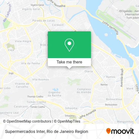 Supermercados Inter map
