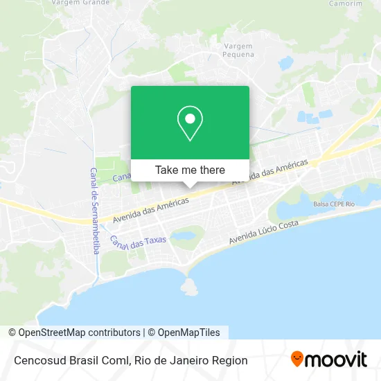 Cencosud Brasil Coml map
