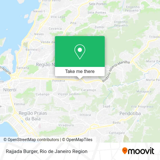 Rajjada Burger map