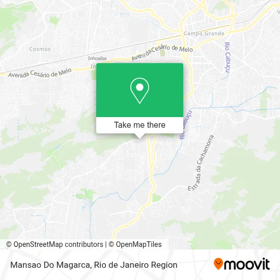 Mansao Do Magarca map