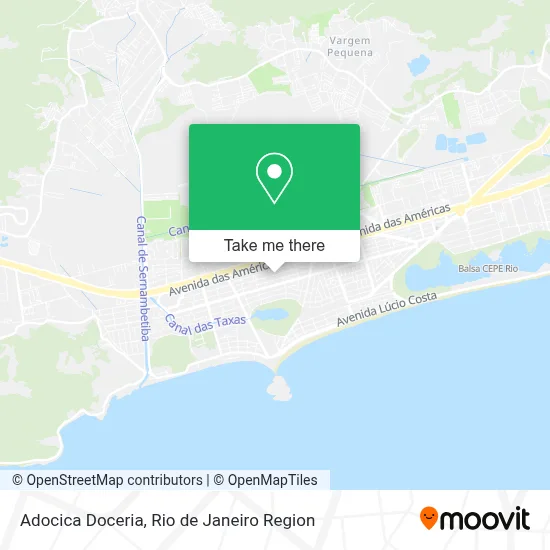 Adocica Doceria map