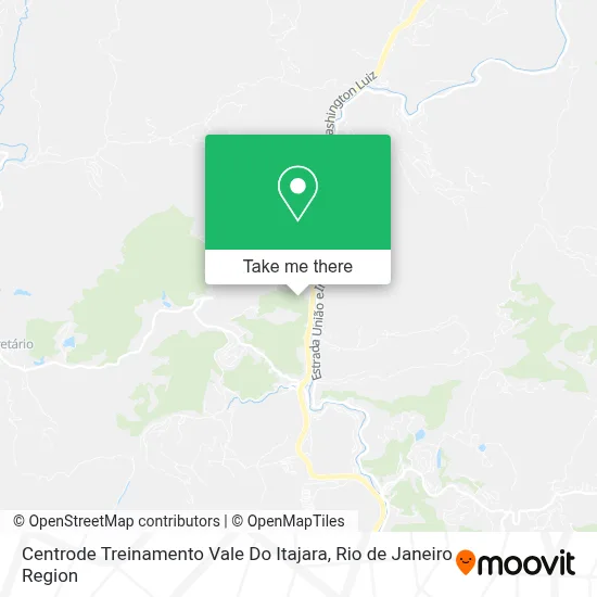Centrode Treinamento Vale Do Itajara map