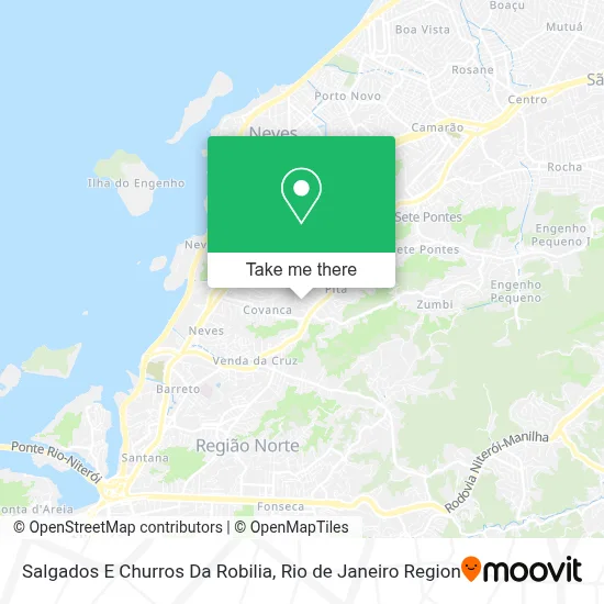 Salgados E Churros Da Robilia map